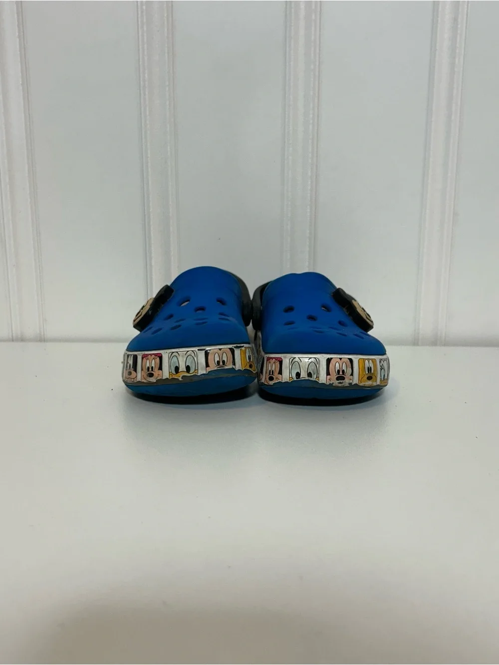 Crocs Kids Mickey Mouse Blue Clog with Character Trim
